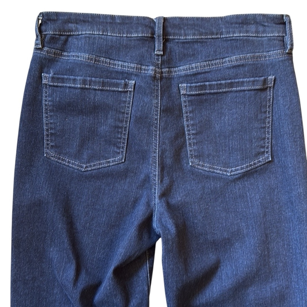 Buffalo David Bittman Alyssa Jean Hi-Rise Dark Blue Straight Stretch Size 8/29 - Picture 8 of 11